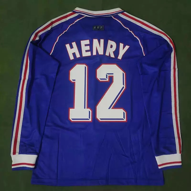 1998 France Home LS — Henry 12