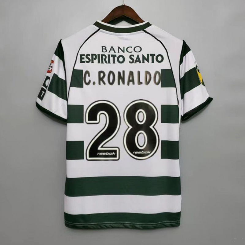 2001–03 Sporting Lisbon Home — Ronaldo 28